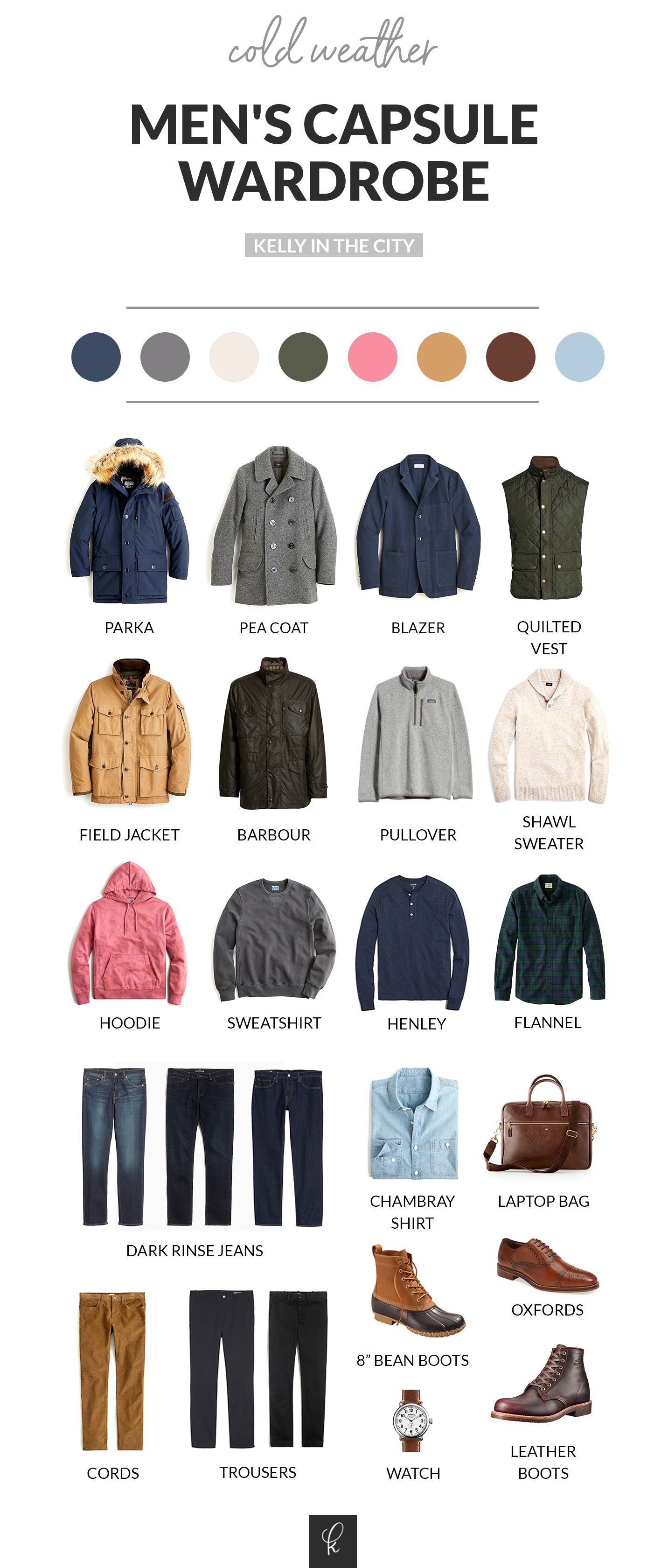 The Preppy Mans Cold Weather Capsule Wardrobe