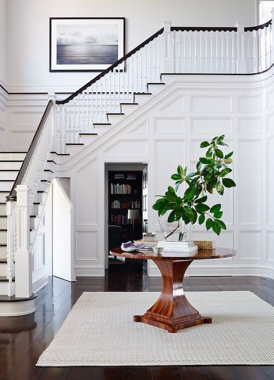 minimalist Staircase Wainscoting Inspiration