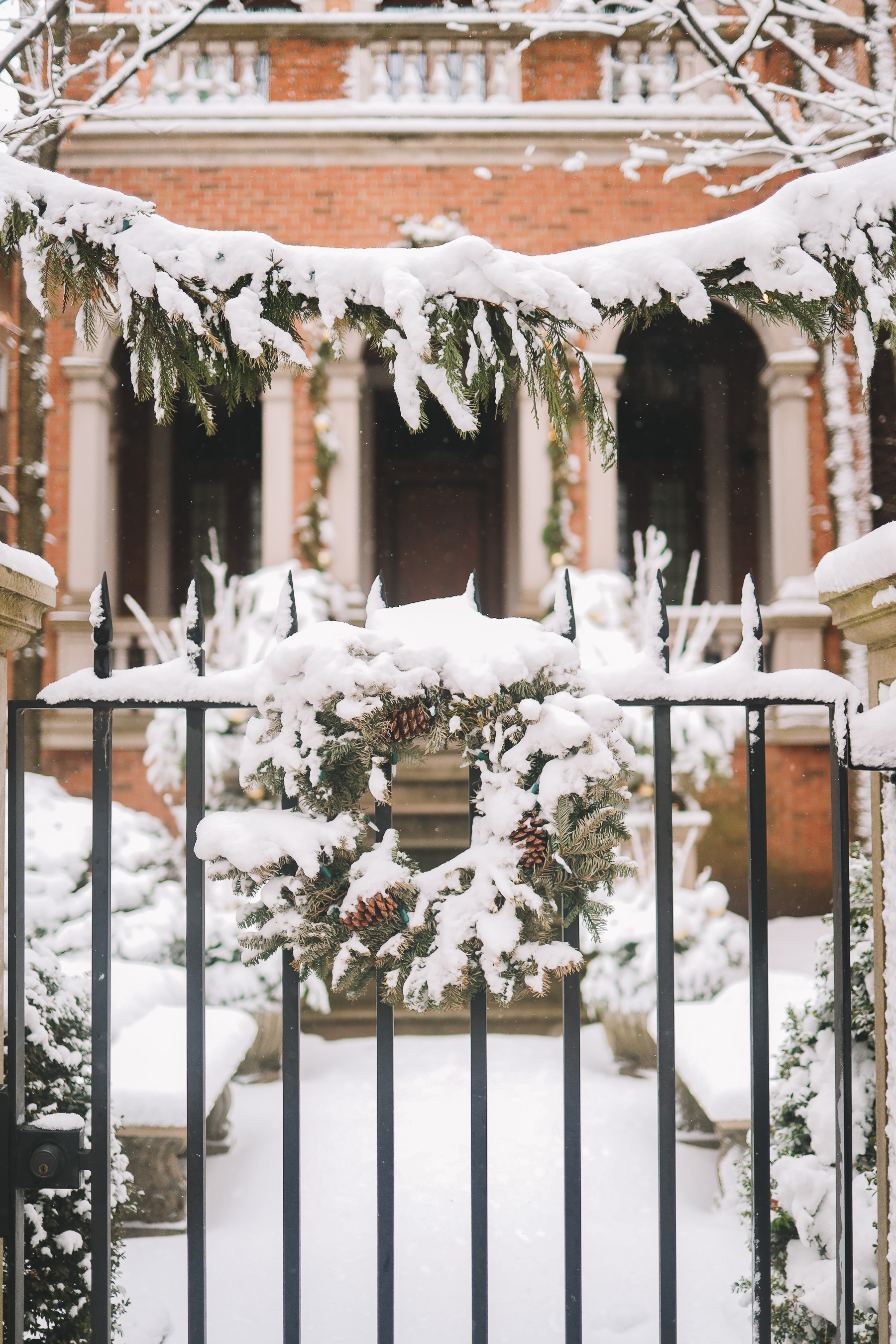 chicago winter snow wonderland