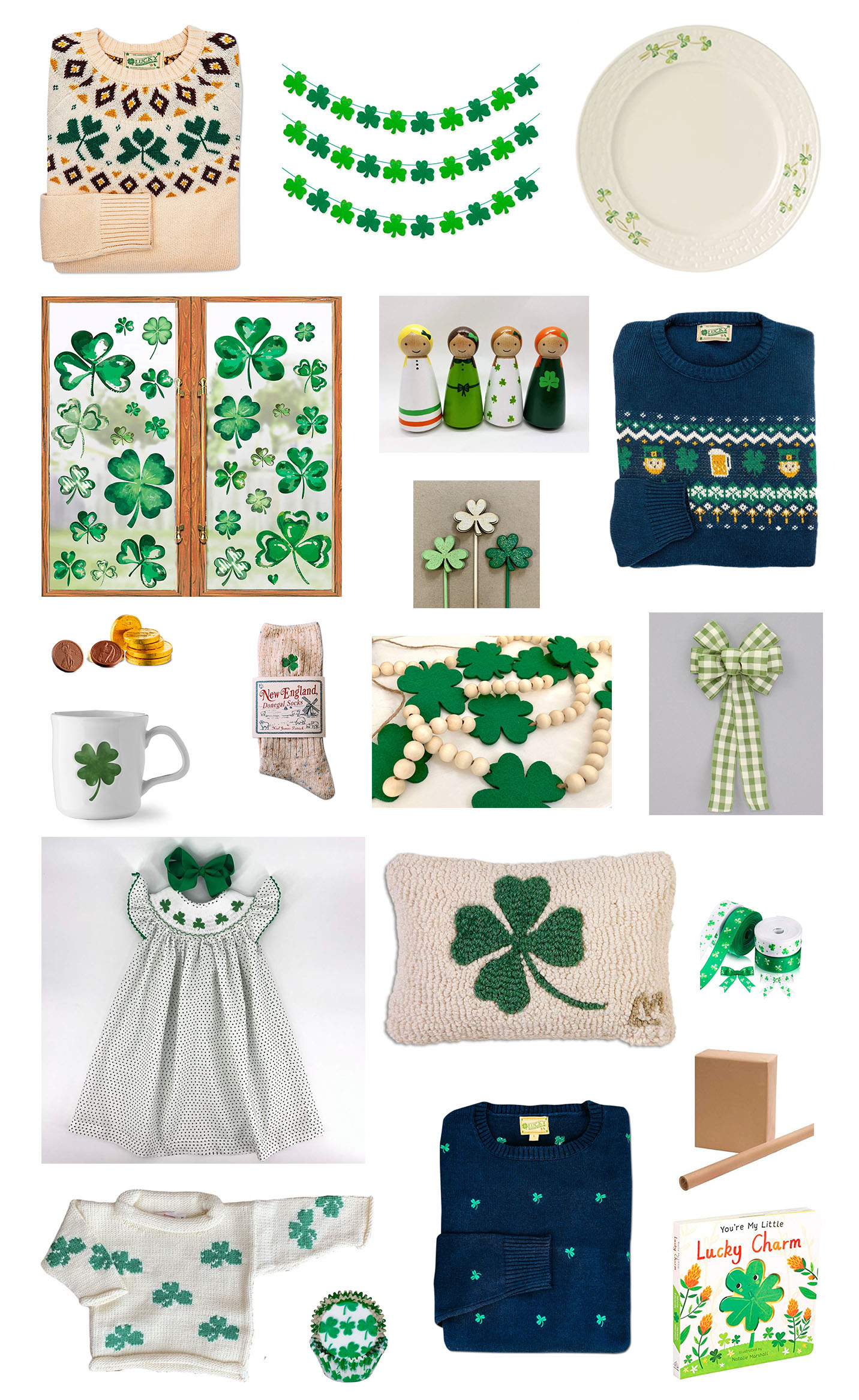 matching st. patricks day preppy outfit ideas!! 🛍️🛍️ #preppy