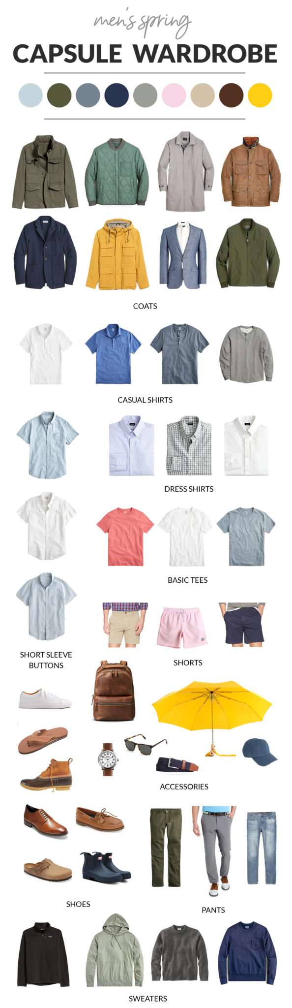 Men's Spring Capsule Wardrobe | Kelly in the City | Lifestyle Blog