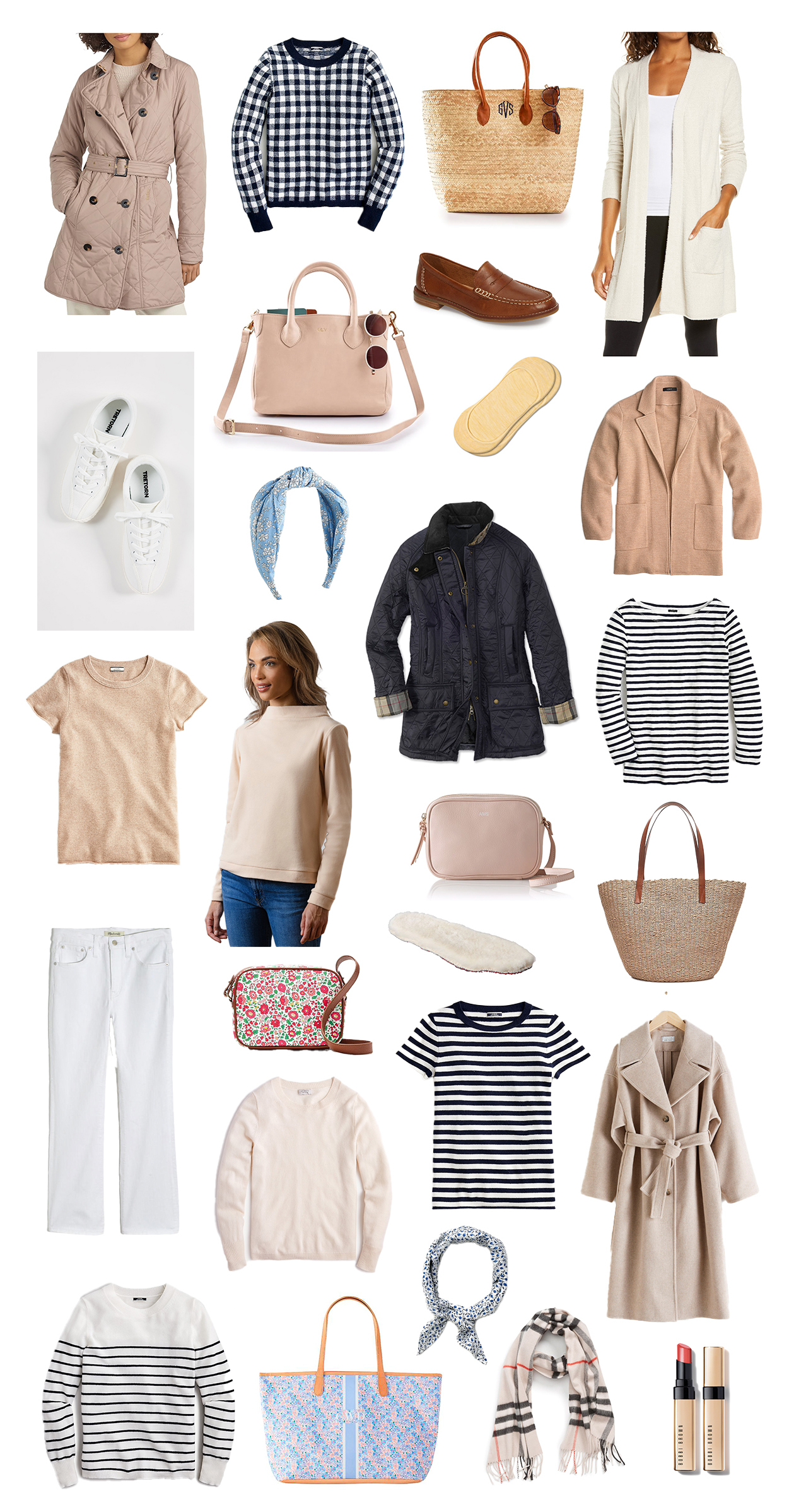 Spring capsule wardrobe for women