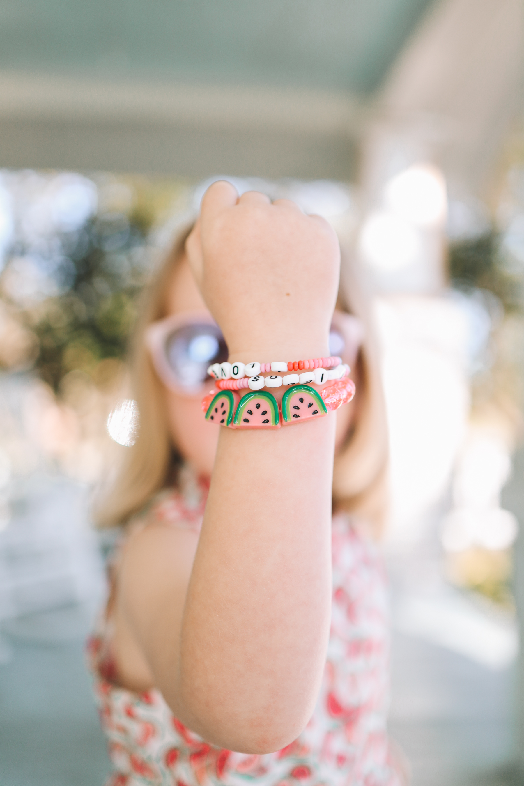 watermelon bracelet