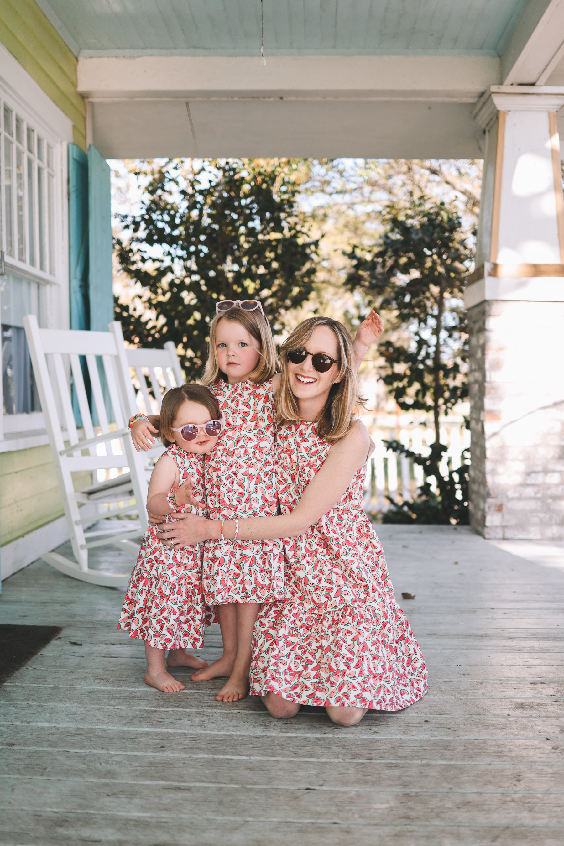 mommy and me jcrew tiered dress 