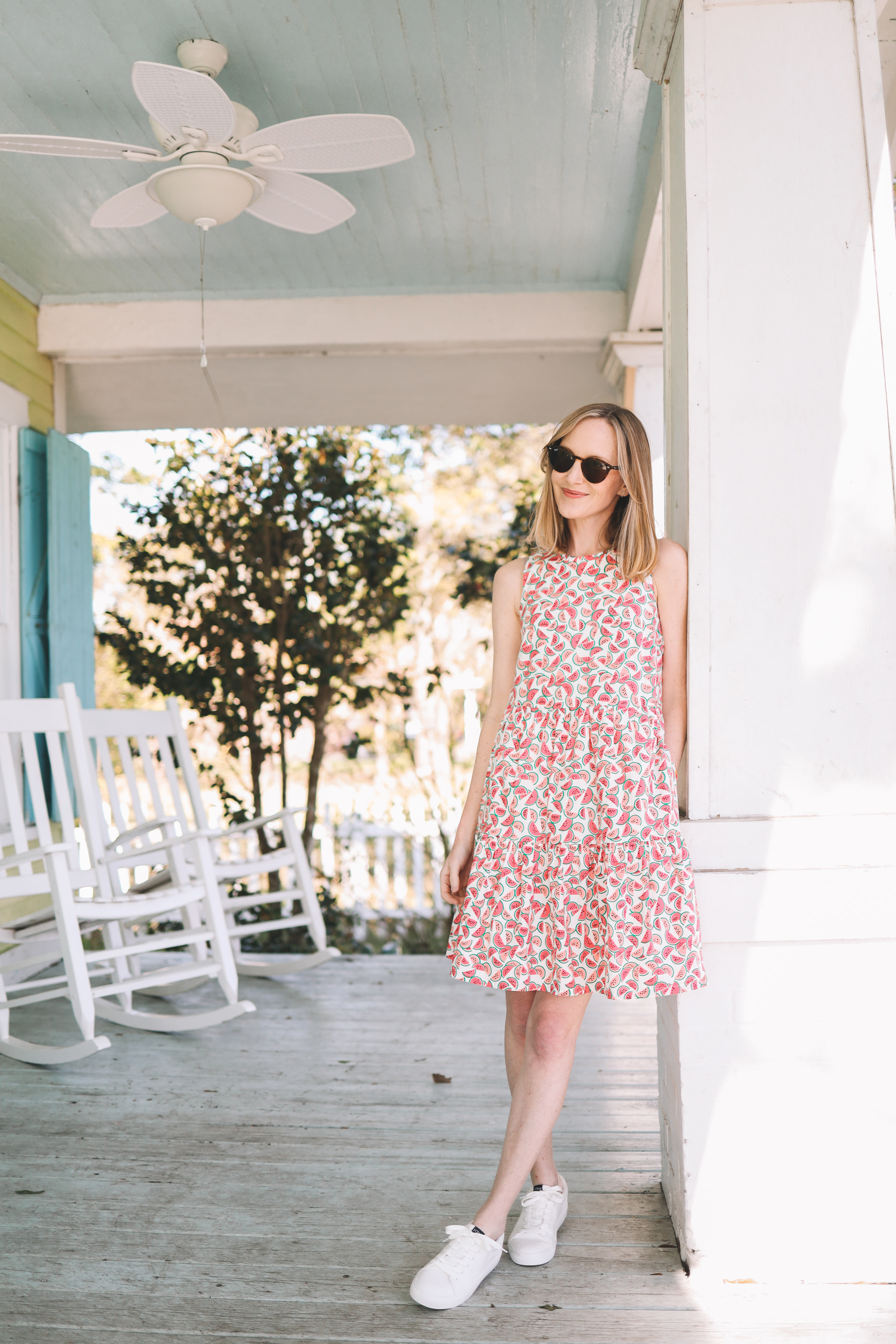 J crew shop tiered dress