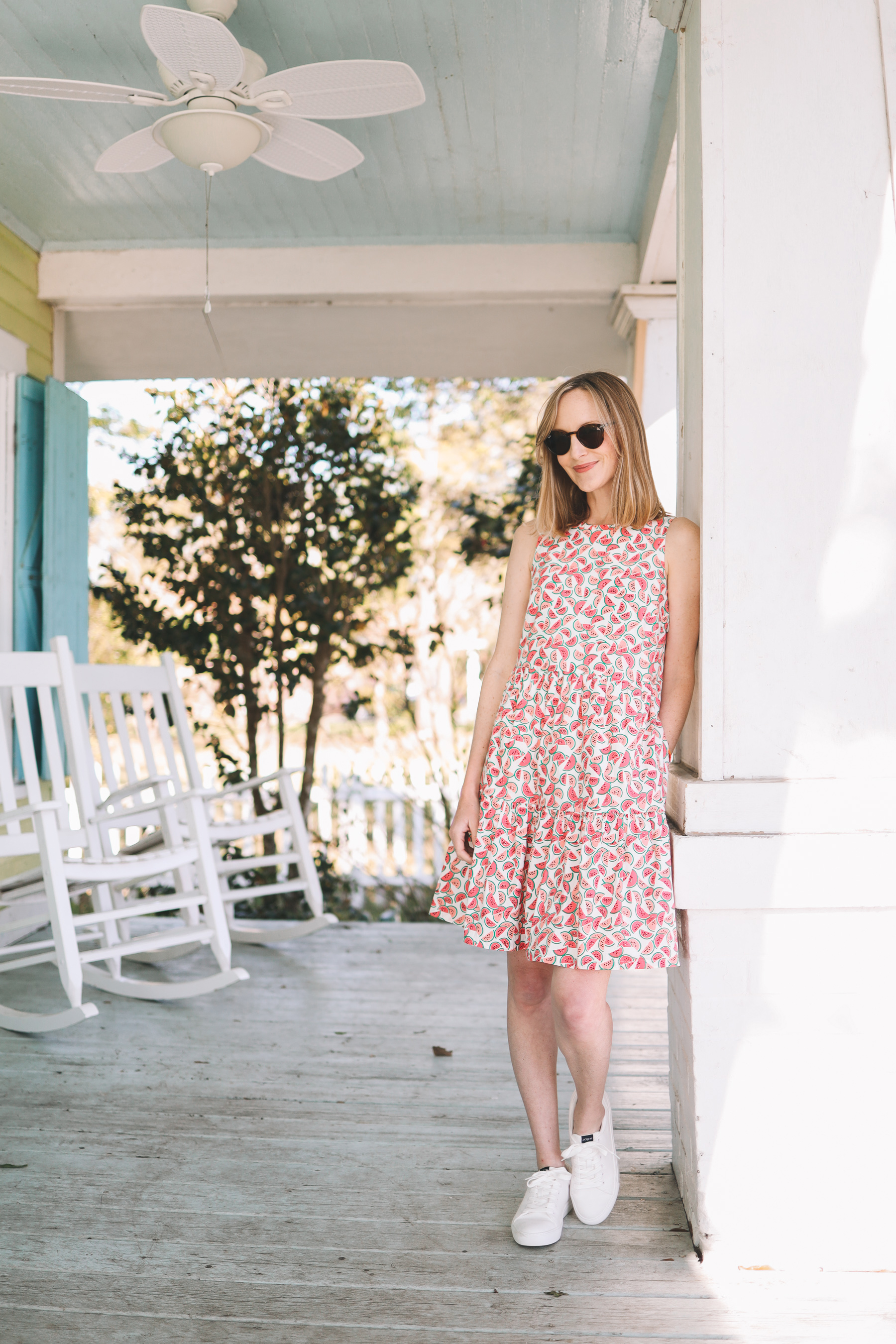 Mini boden watermelon outlet dress