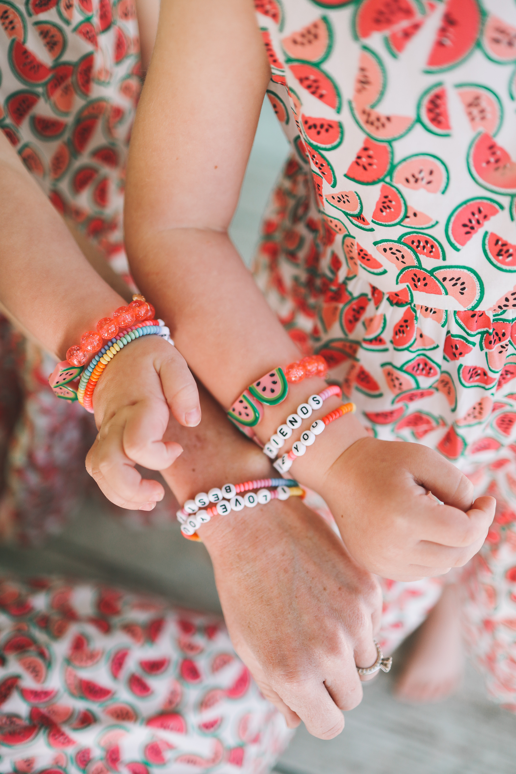 90's inspired bracelets