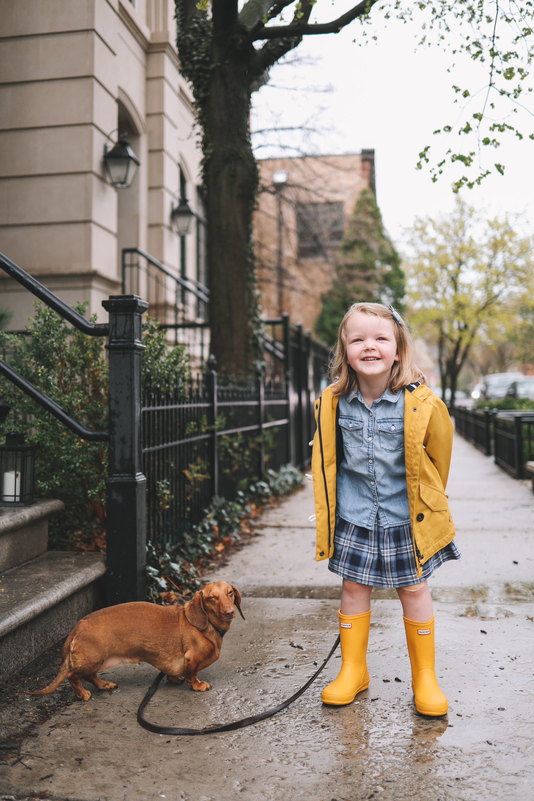 yellow rain gear for kids