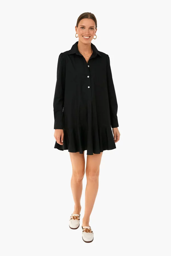 Black Callahan Shirt Dress | My Favorite Tuckernuck Dresses