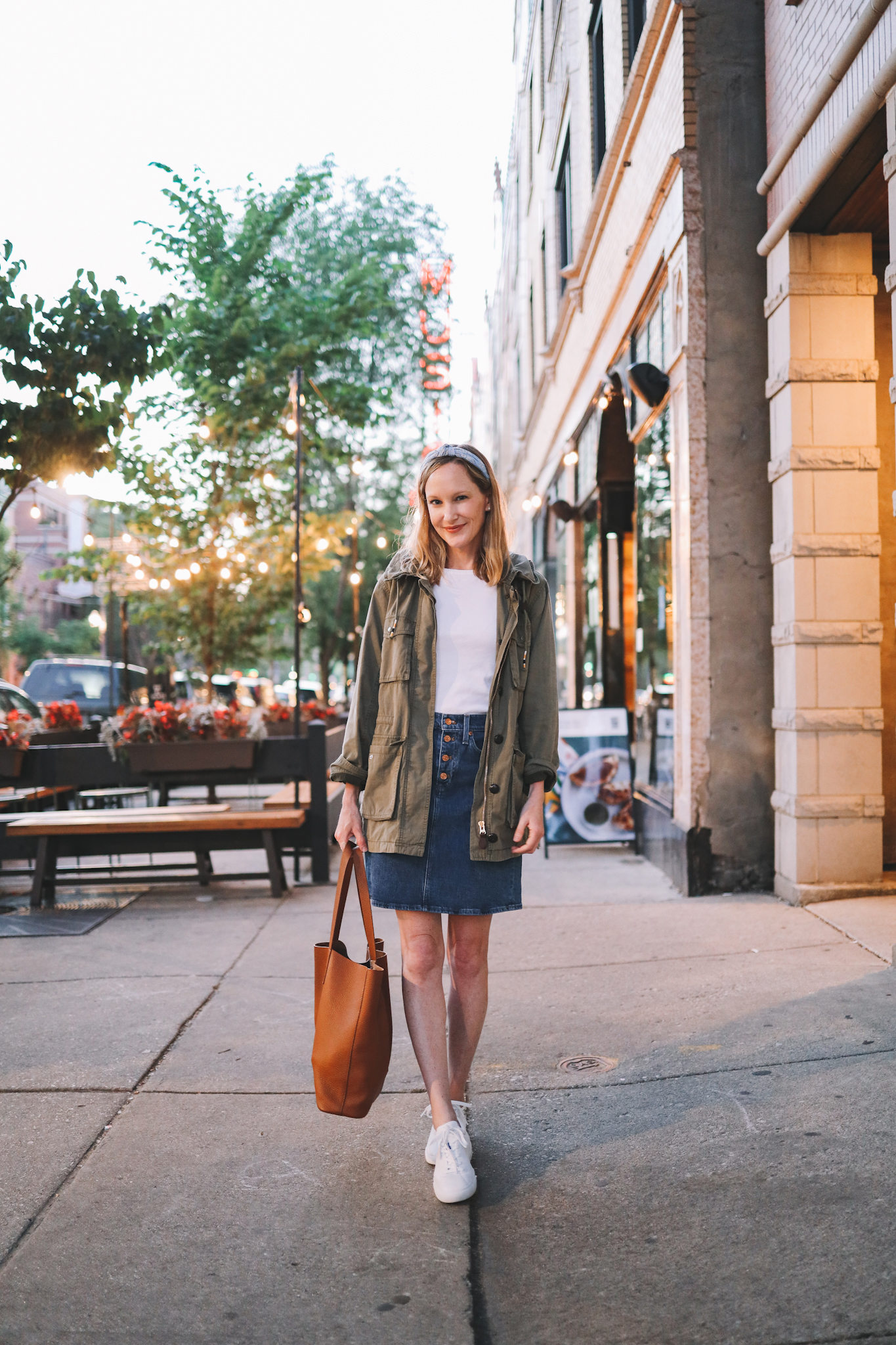 Classic Denim Skirt | Talbots