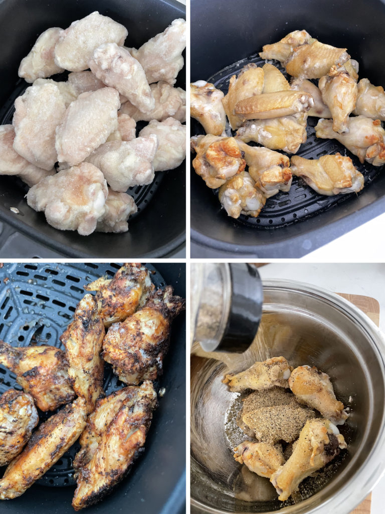 NoThaw Air Fryer Chicken Wings Kelly in the City