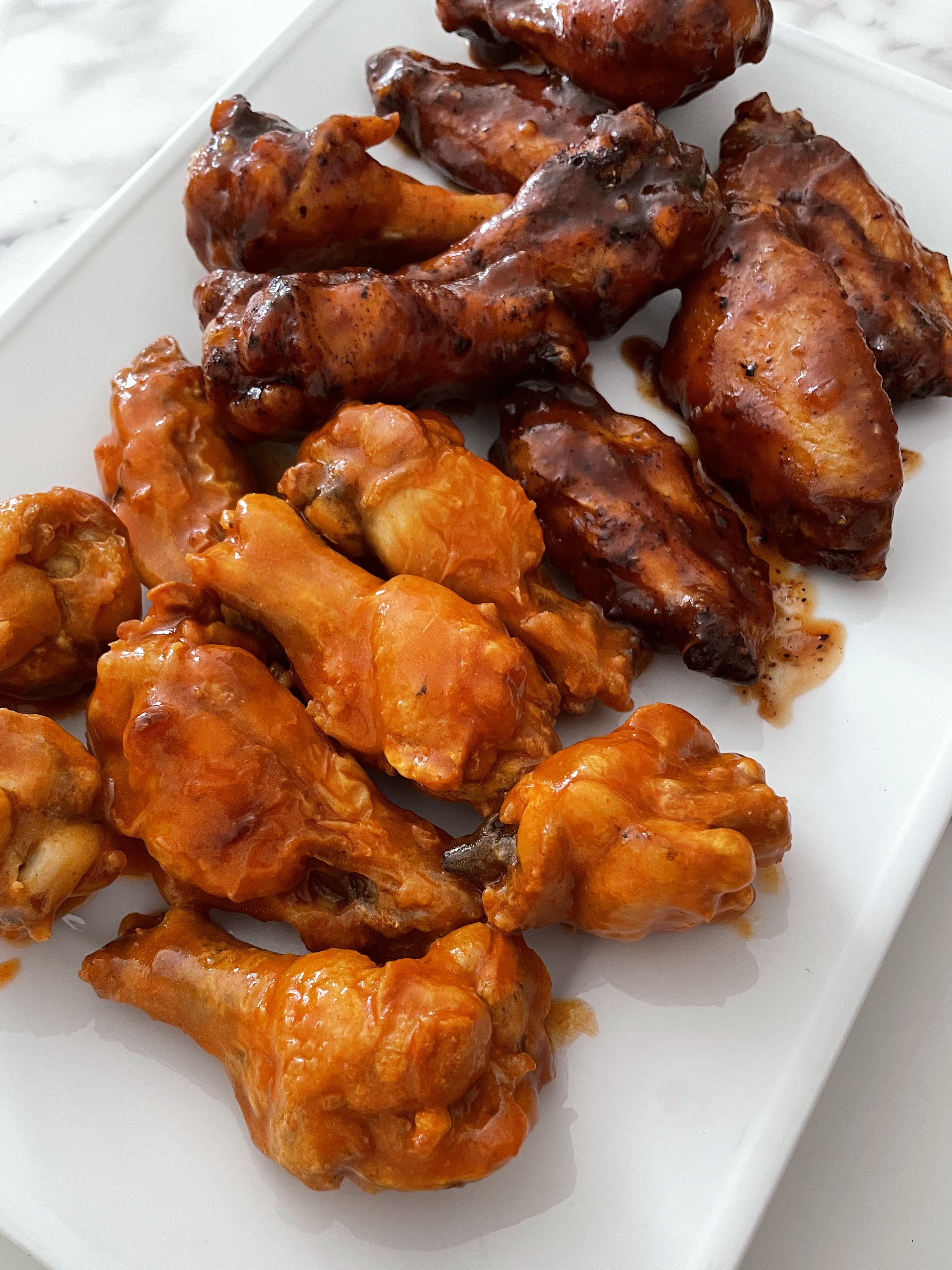 Air Fryer Frozen Chicken Wings - No Thaw