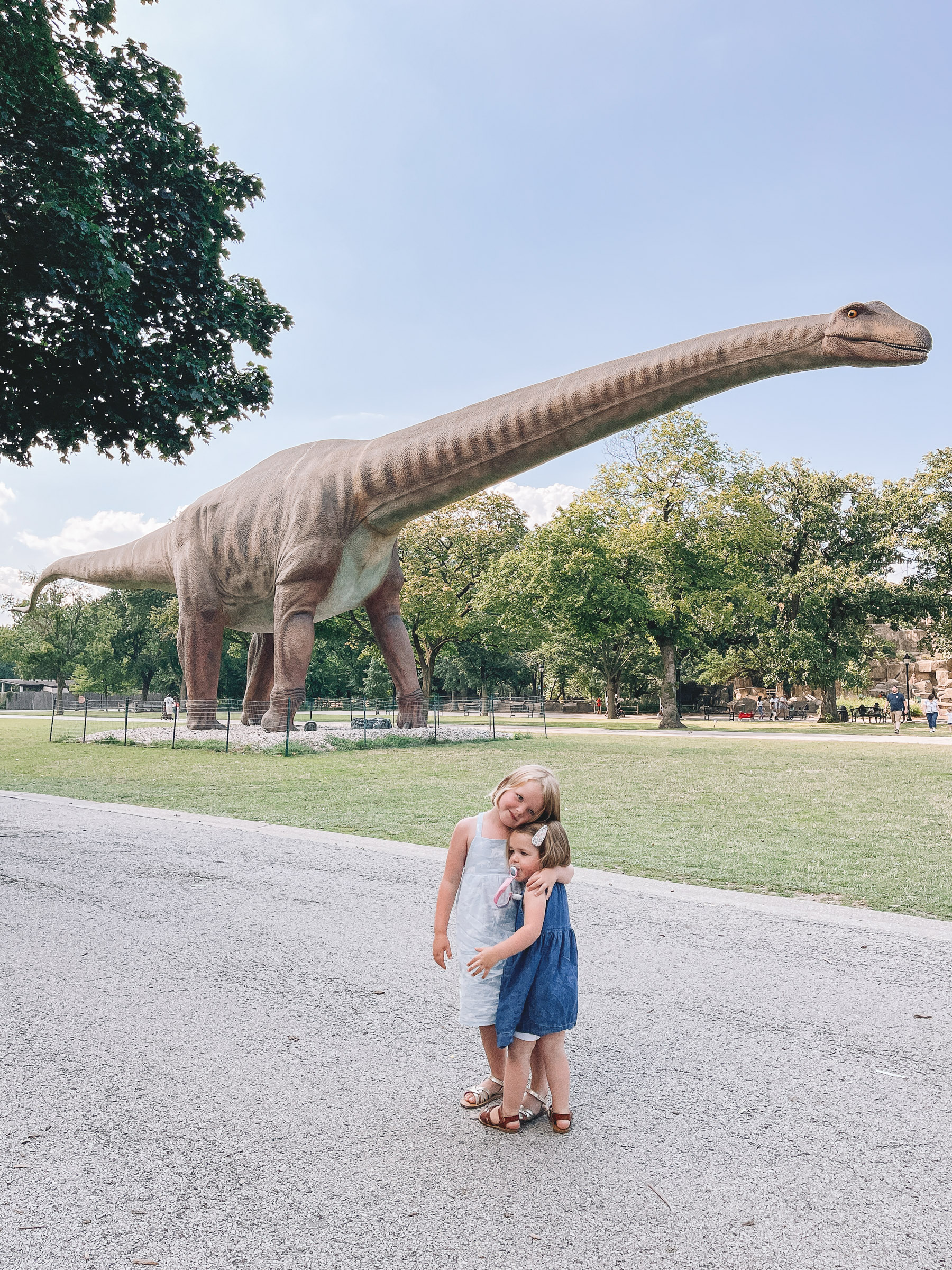 Brookfield Zoo "Dinos Everywhere" exhibit | Emmas 5th Birthday