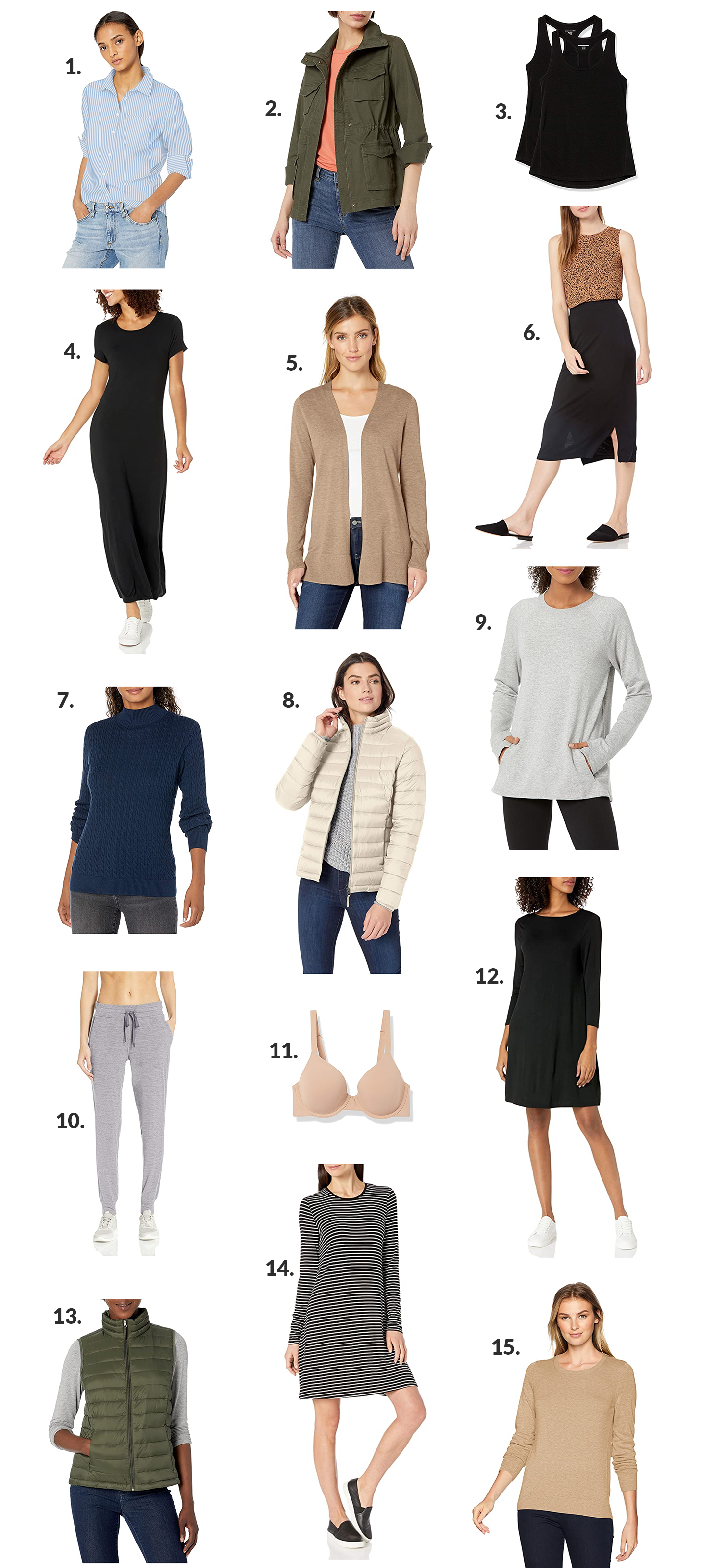 27 Inexpensive Clothing Basics That Are Essentials