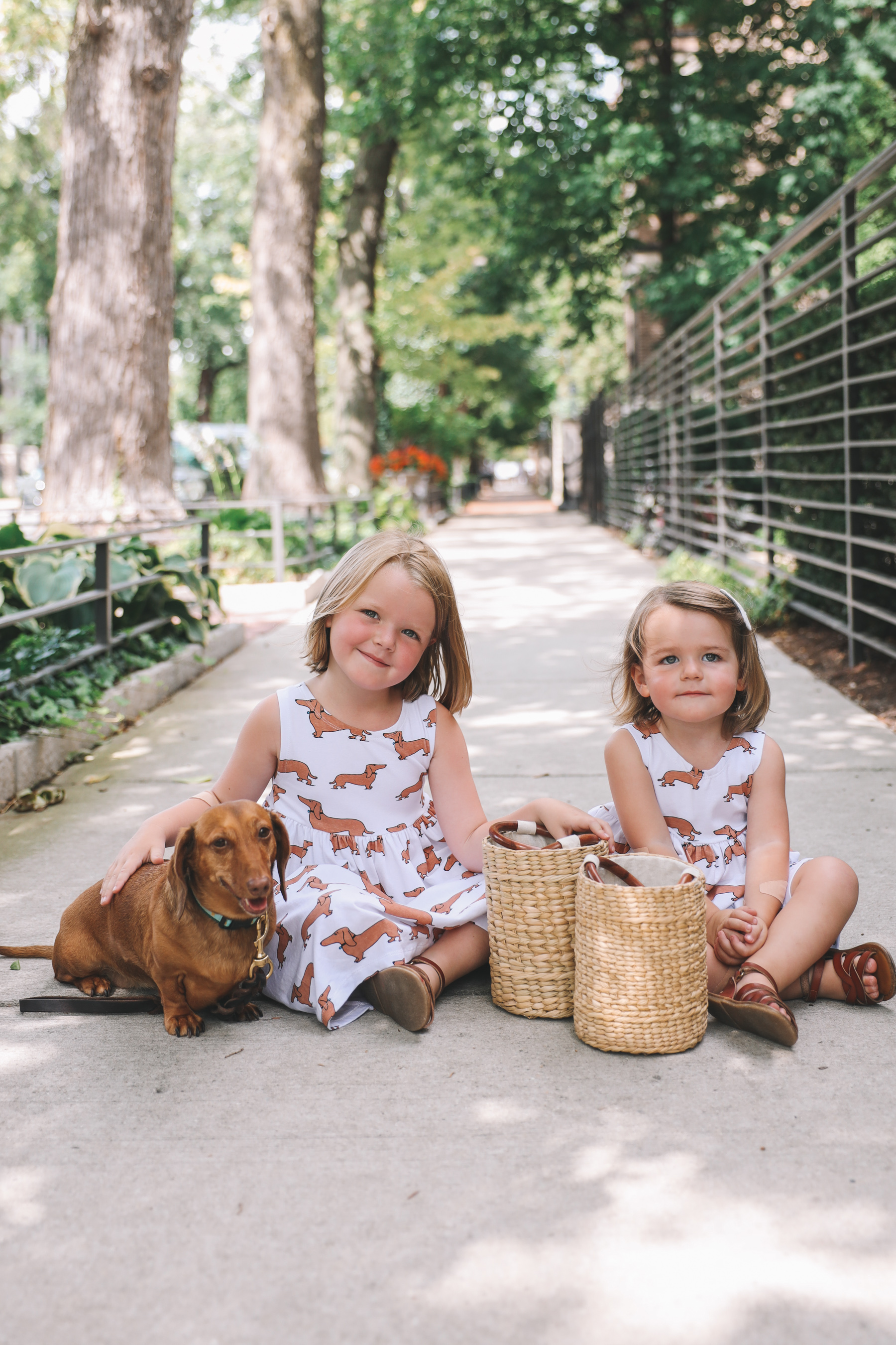 Little Girls Dachshund Dresses Kelly in the City Lifestyle Blog