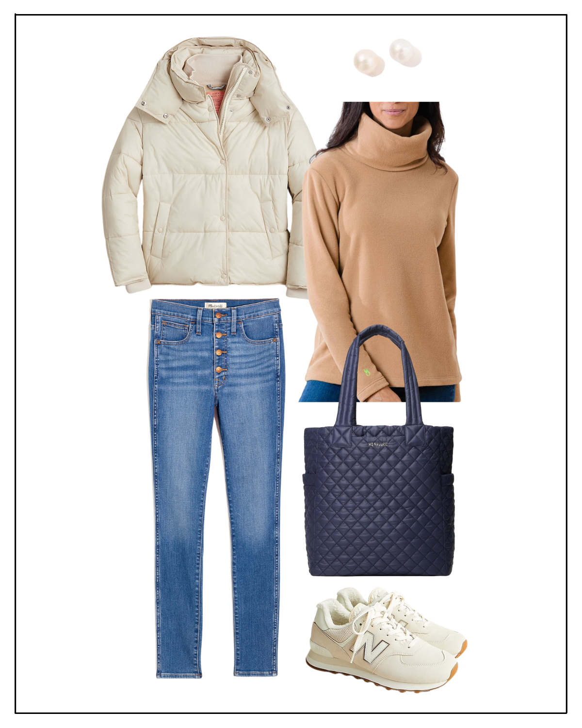 winter travel outfit