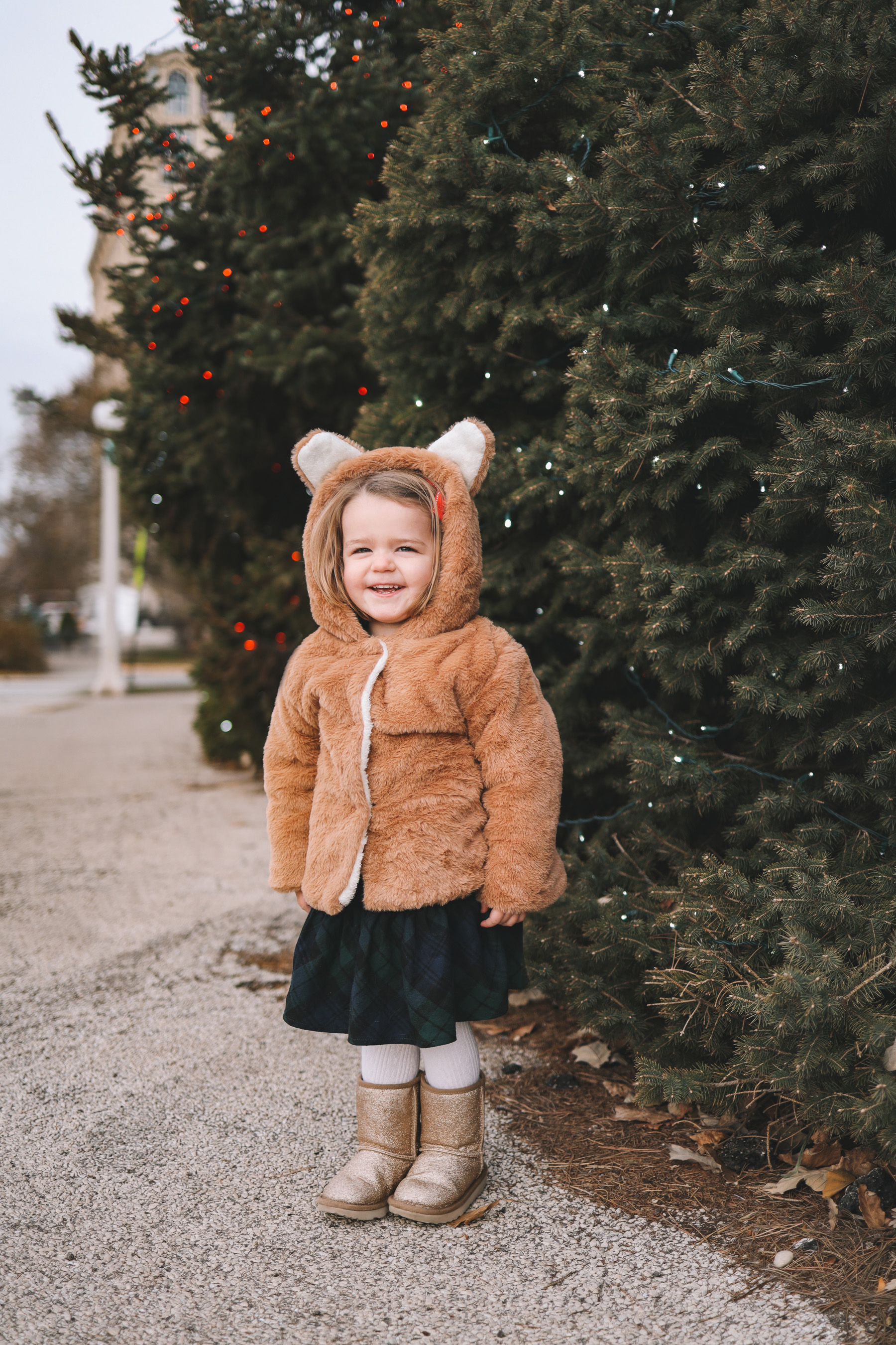 Cross It Off Your List - Baby Toddler bear fleece