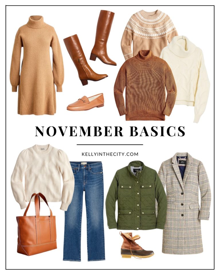 November Basics | Kelly in the City | Lifestyle Blog