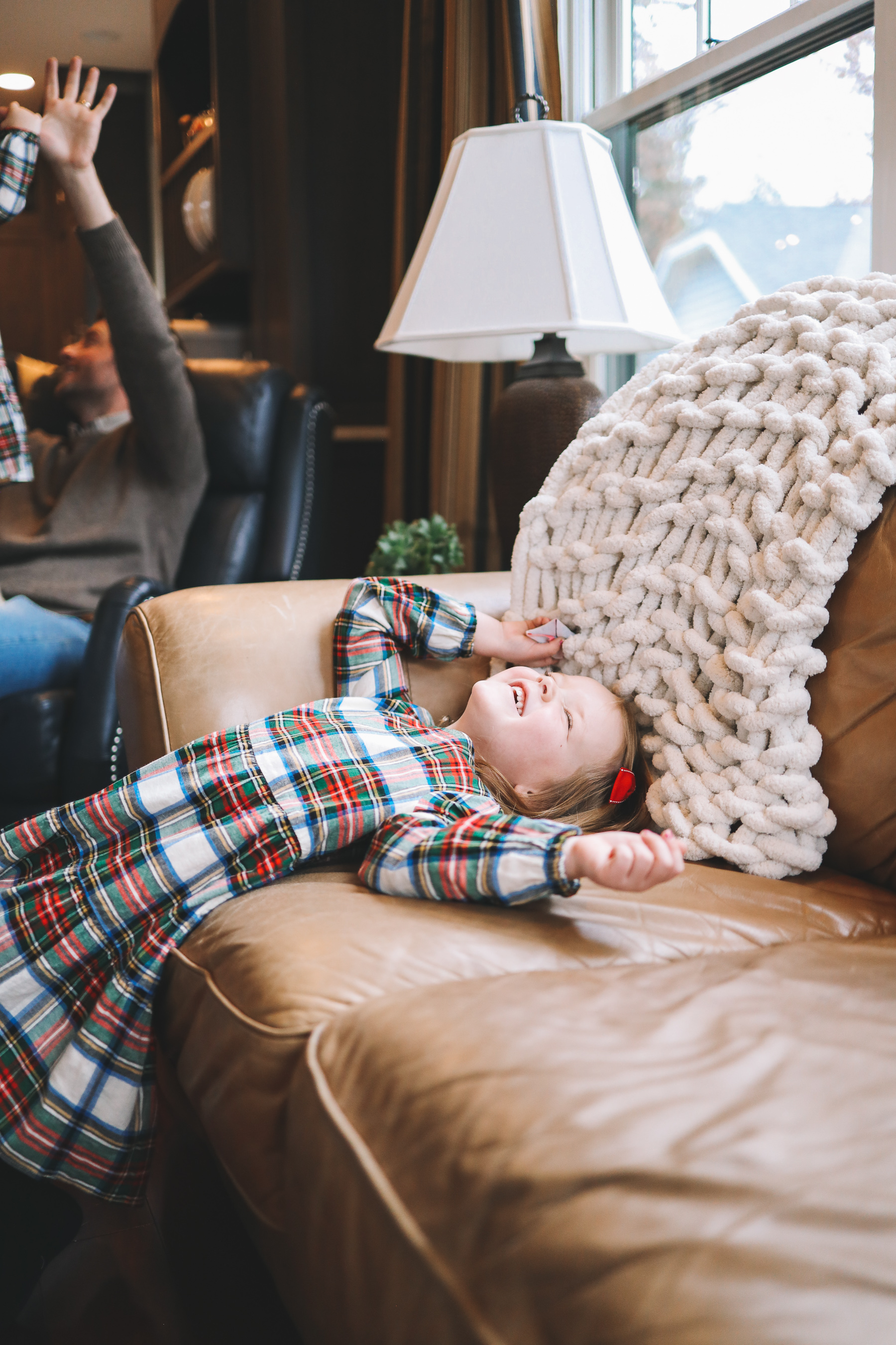 Kids Tartan Flannel Dress