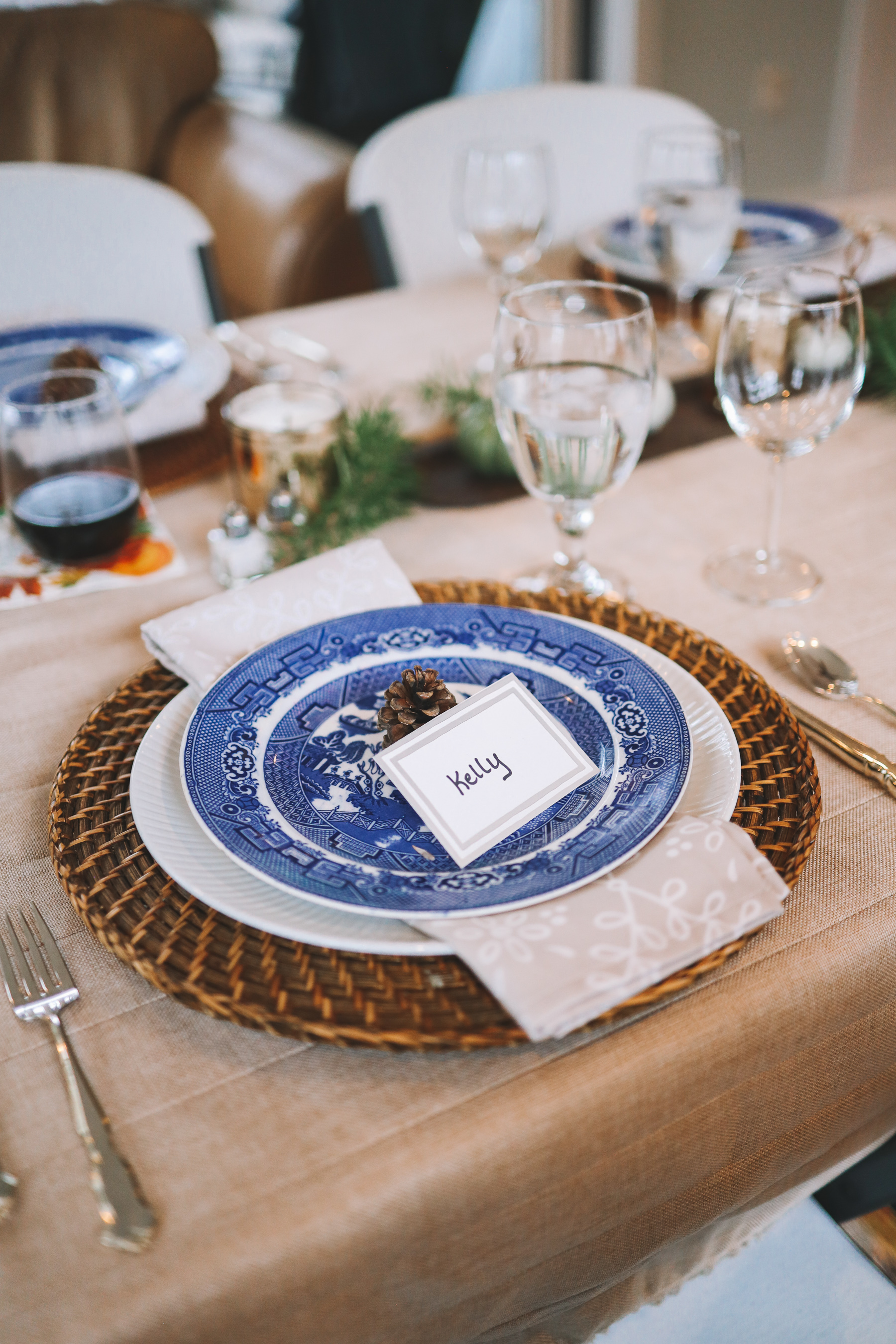 Kelly tablescape