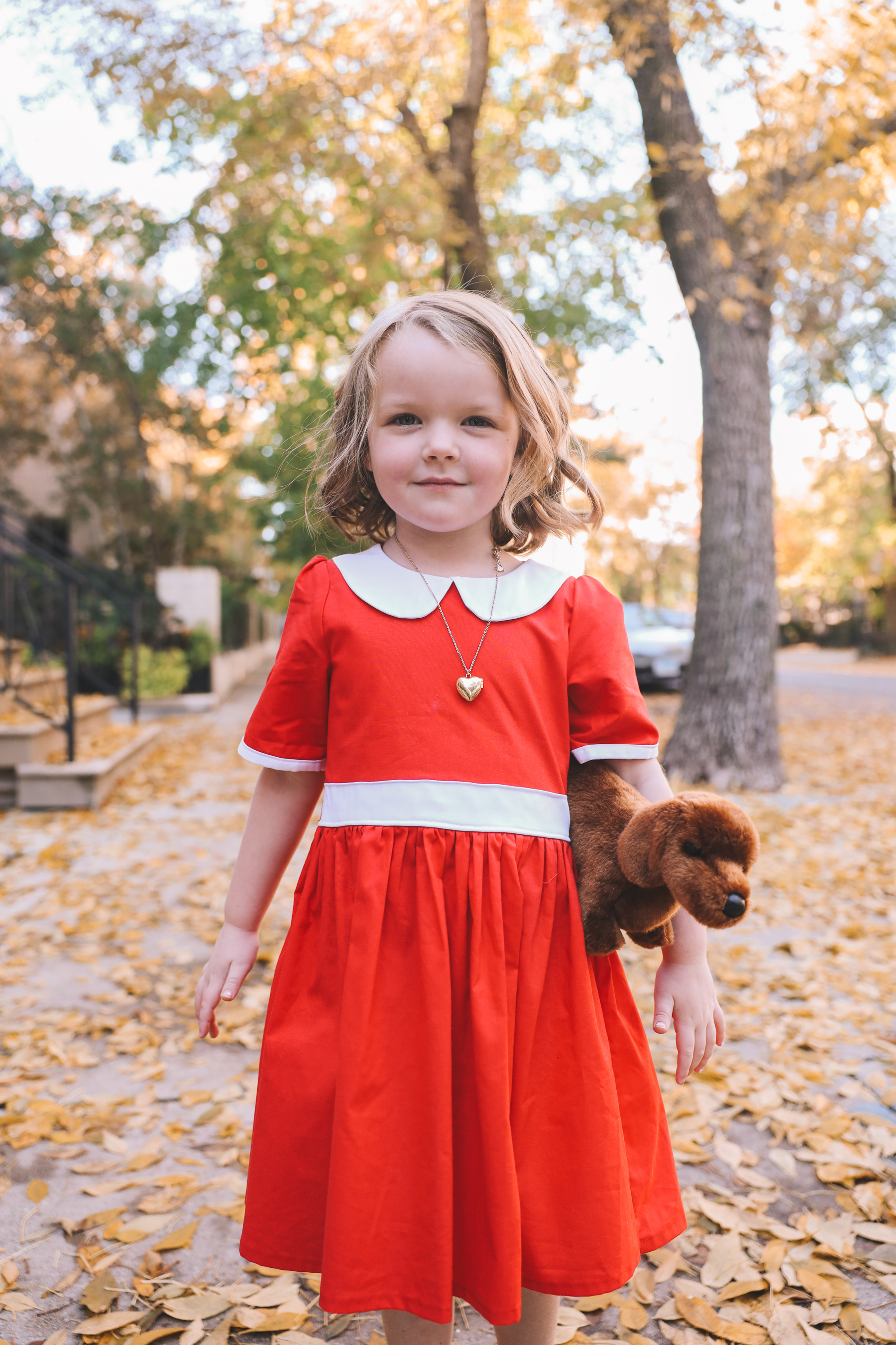 Toddler Orphan Annie Costume 