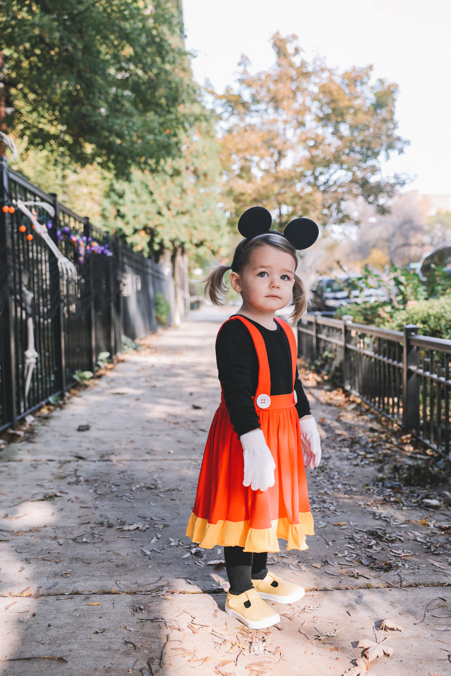 Little Girls Mickey Mouse Halloween Costume