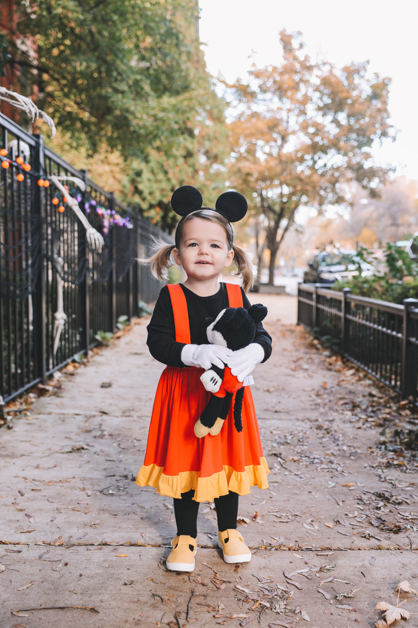 Little Girls' Mickey Mouse Halloween Costume | Kelly in the City