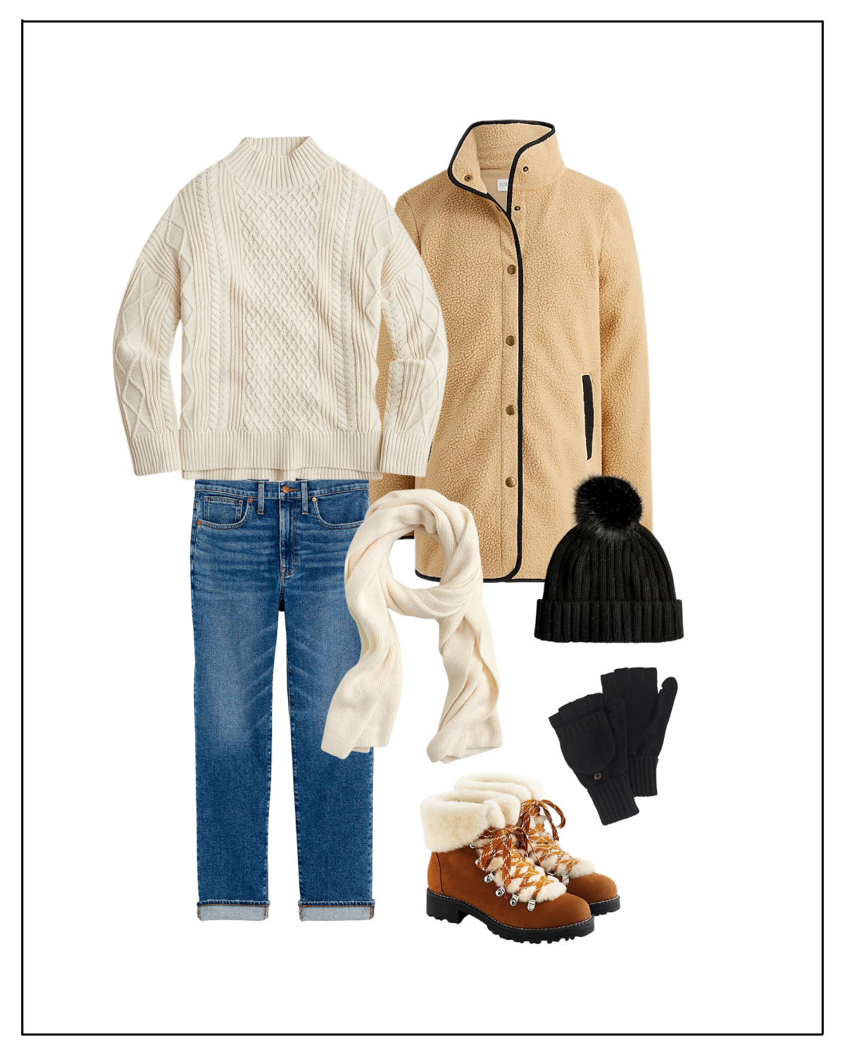 Three Easy Cold Weather Outfits