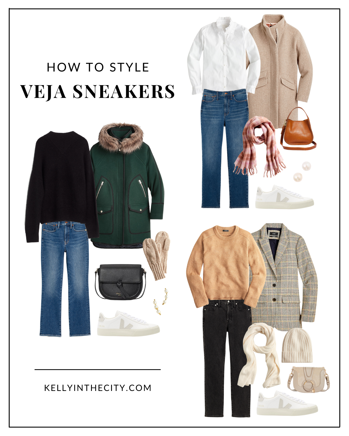 How to style Veja sneakers