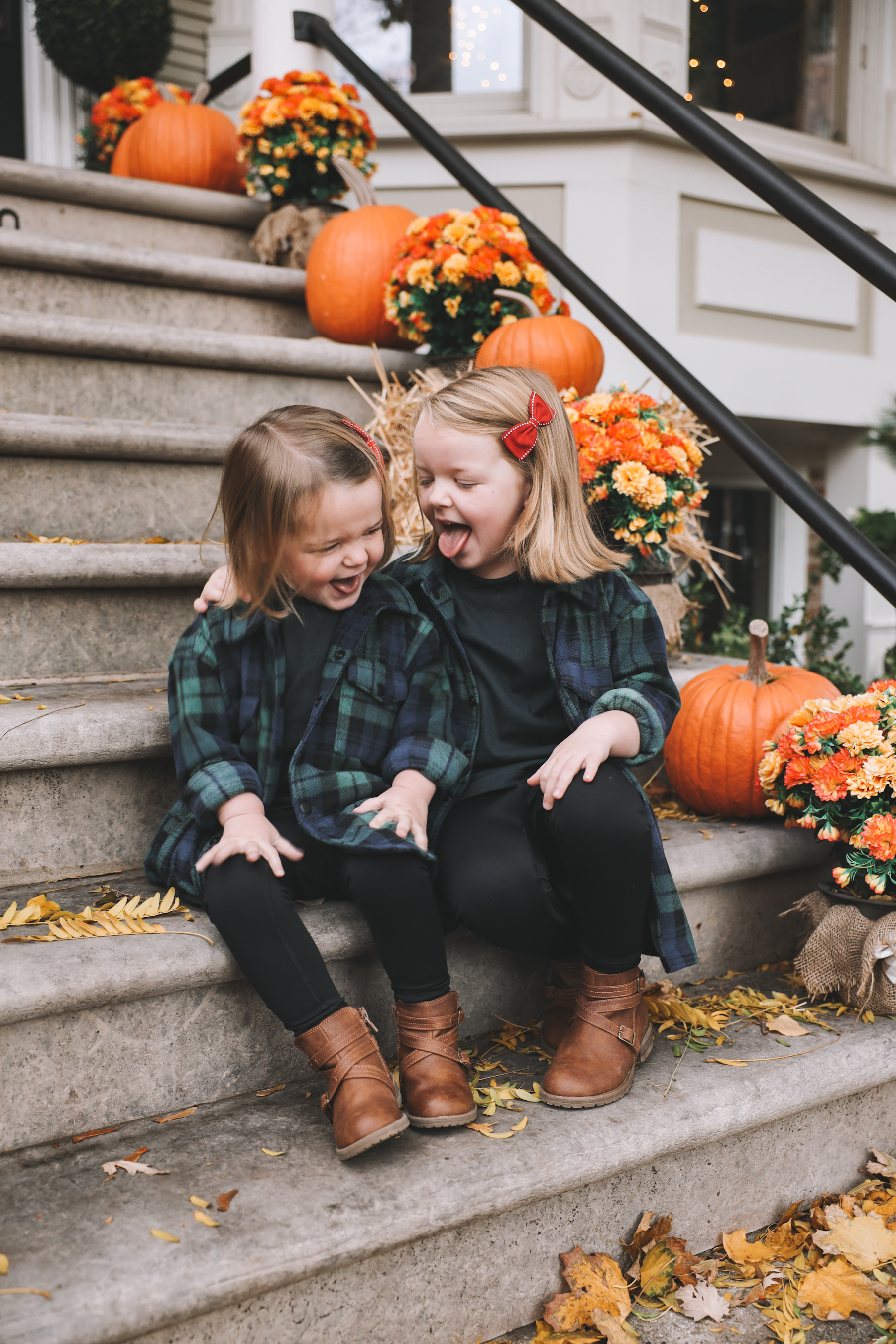 Little girls twinning outfit