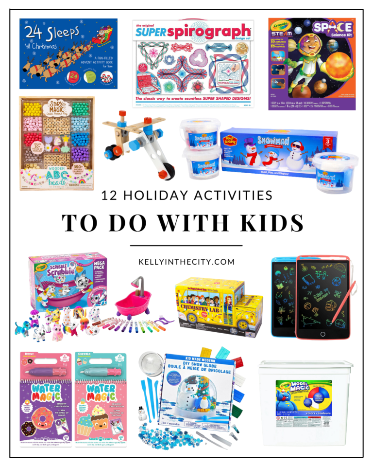 12 Holiday Activities To Do With Kids | Kelly in the City