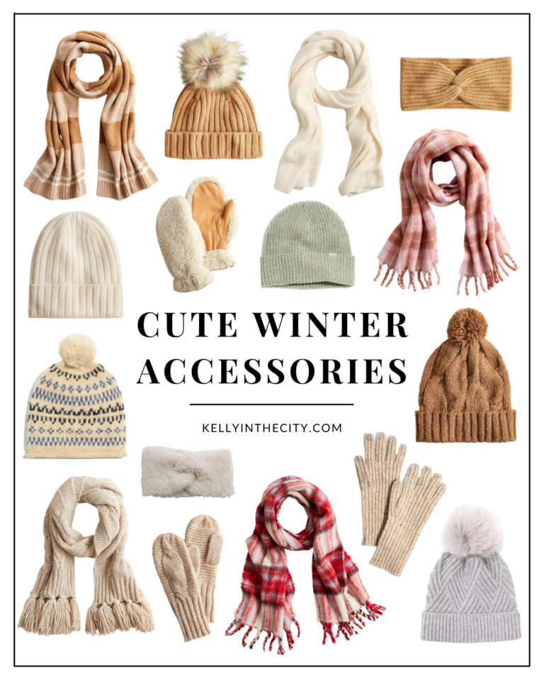 Cute Winter Accessories Kelly in the City Lifestyle Blog