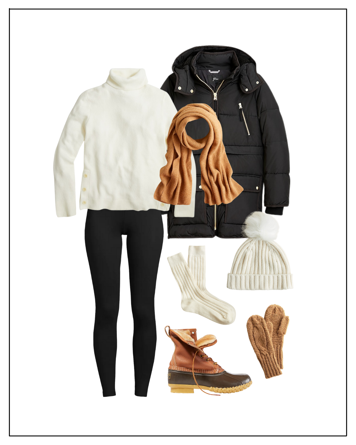 How to Style Bean Boots in winter