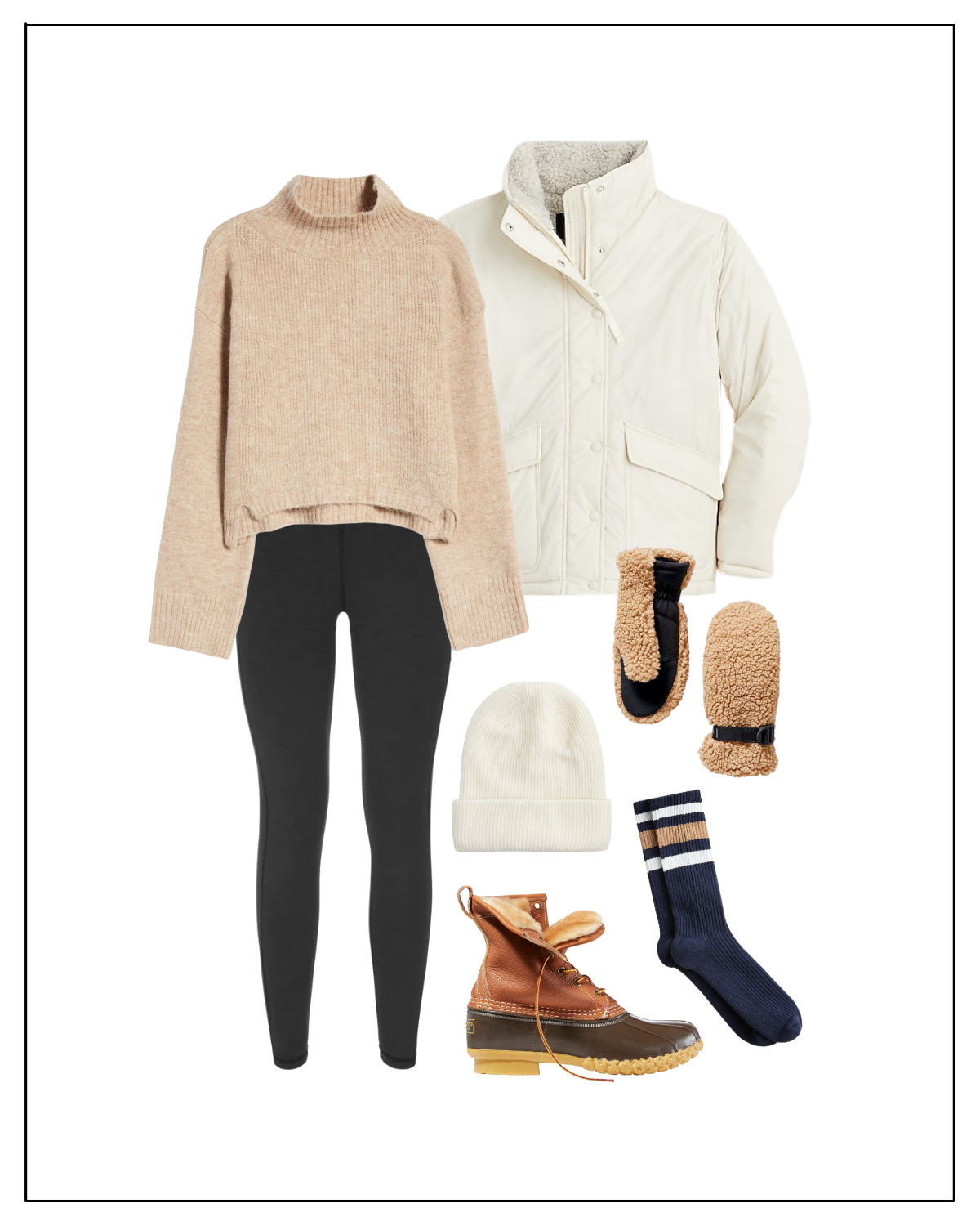 Cute winter outfits outlet with duck boots