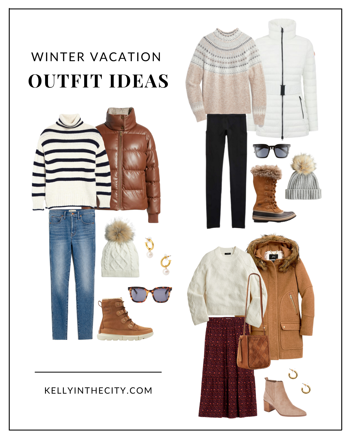 Winter Vacation Outfit Ideas