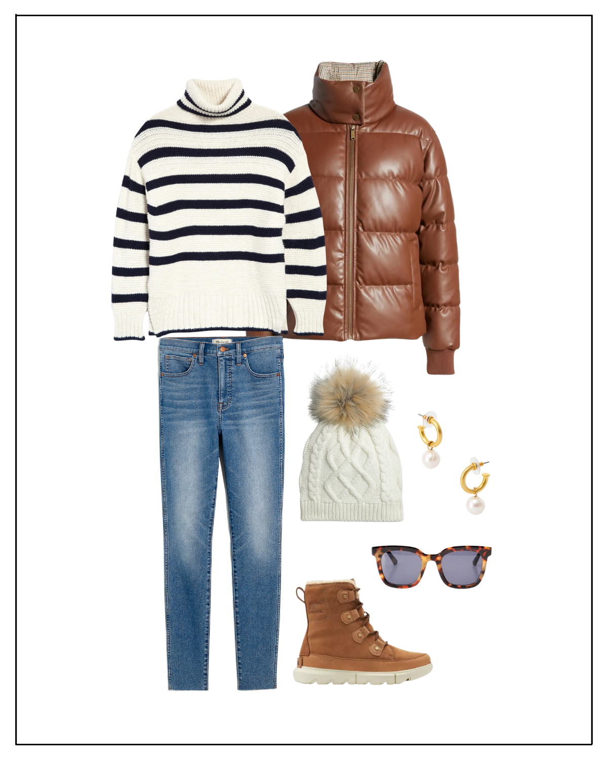 Winter Vacation Outfit Ideas - Cozy & Casual.