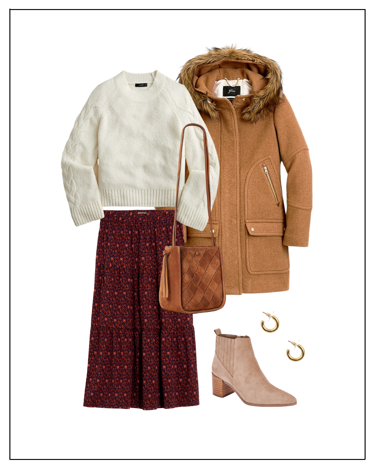 Winter Vacation Outfit Ideas - Evening Dinner