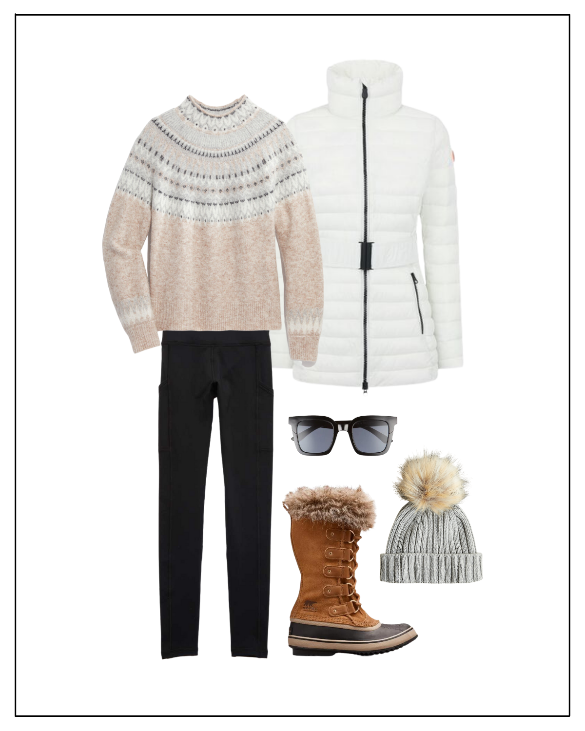 Winter Vacation Outfit Ideas - Slopeside Style