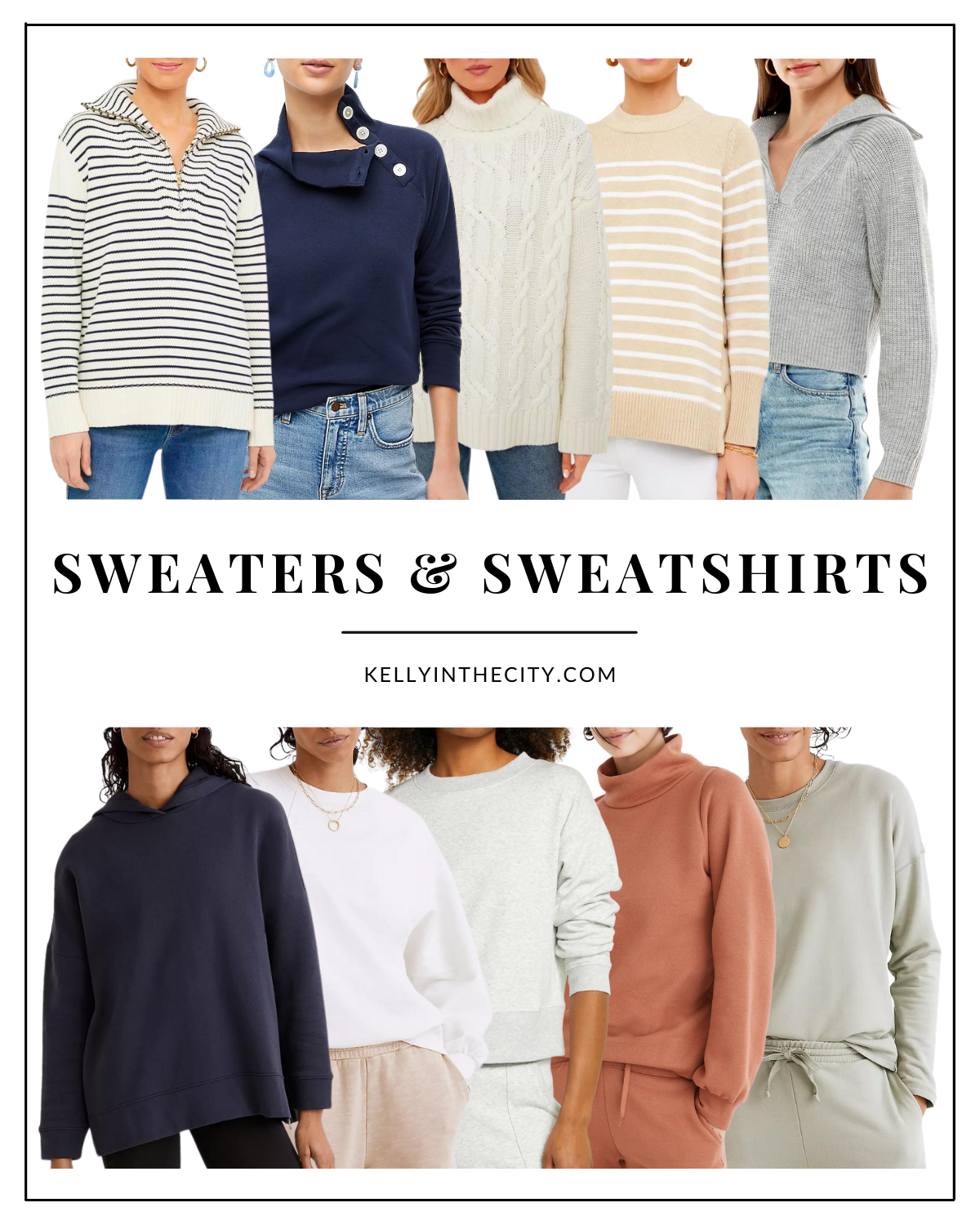 Womens Sweaters and Sweatshirts