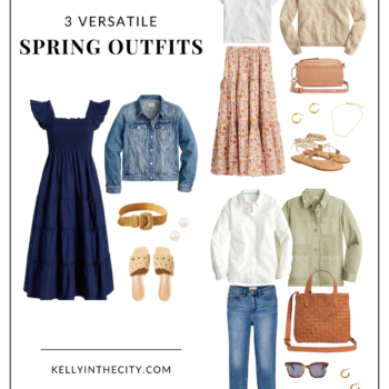 3 Versatile Spring Outfits