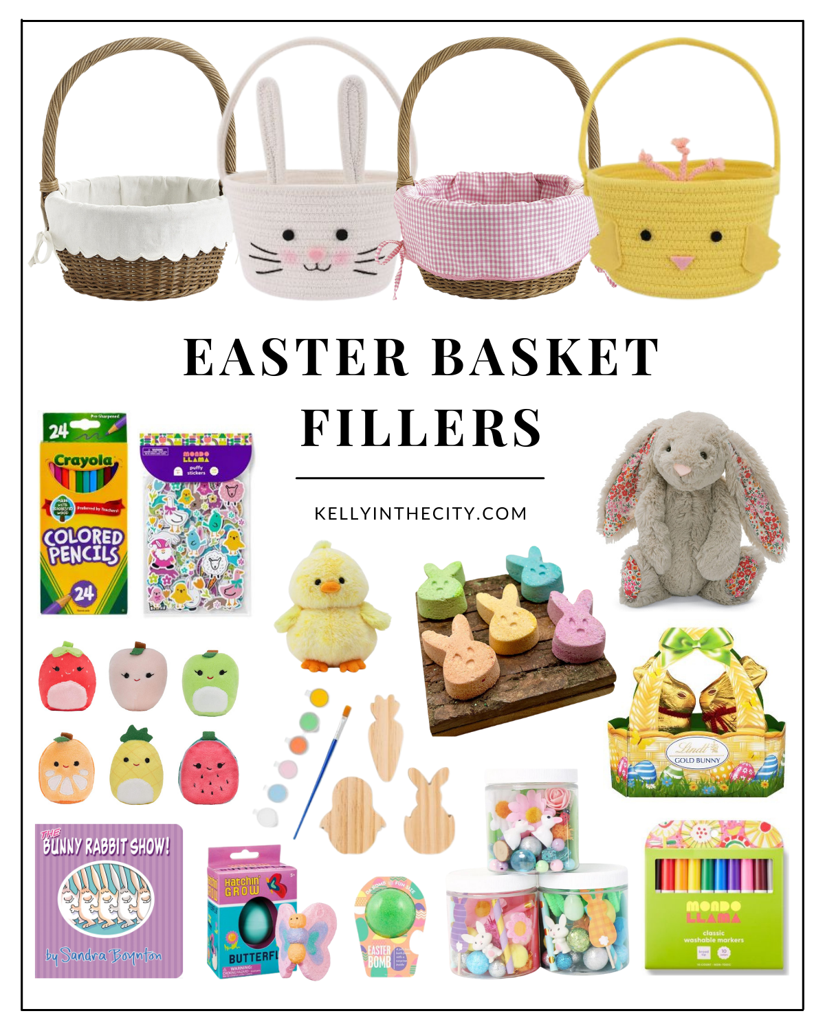 Easter Basket Filler Ideas - Kelly in the City