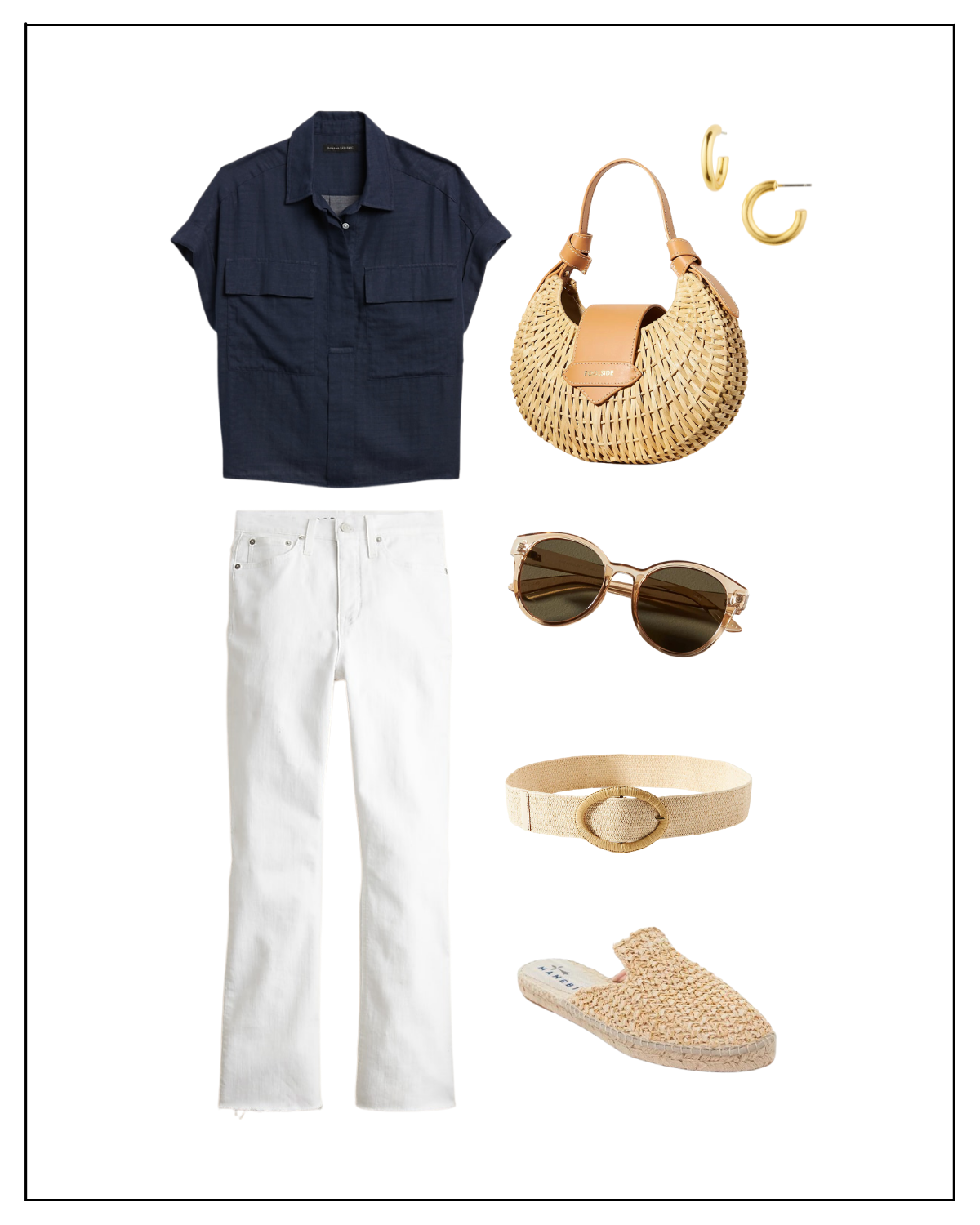 How to Style White Jeans 3 Ways