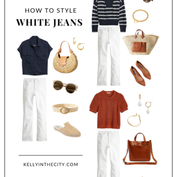 How to Style White Jeans 3 Ways