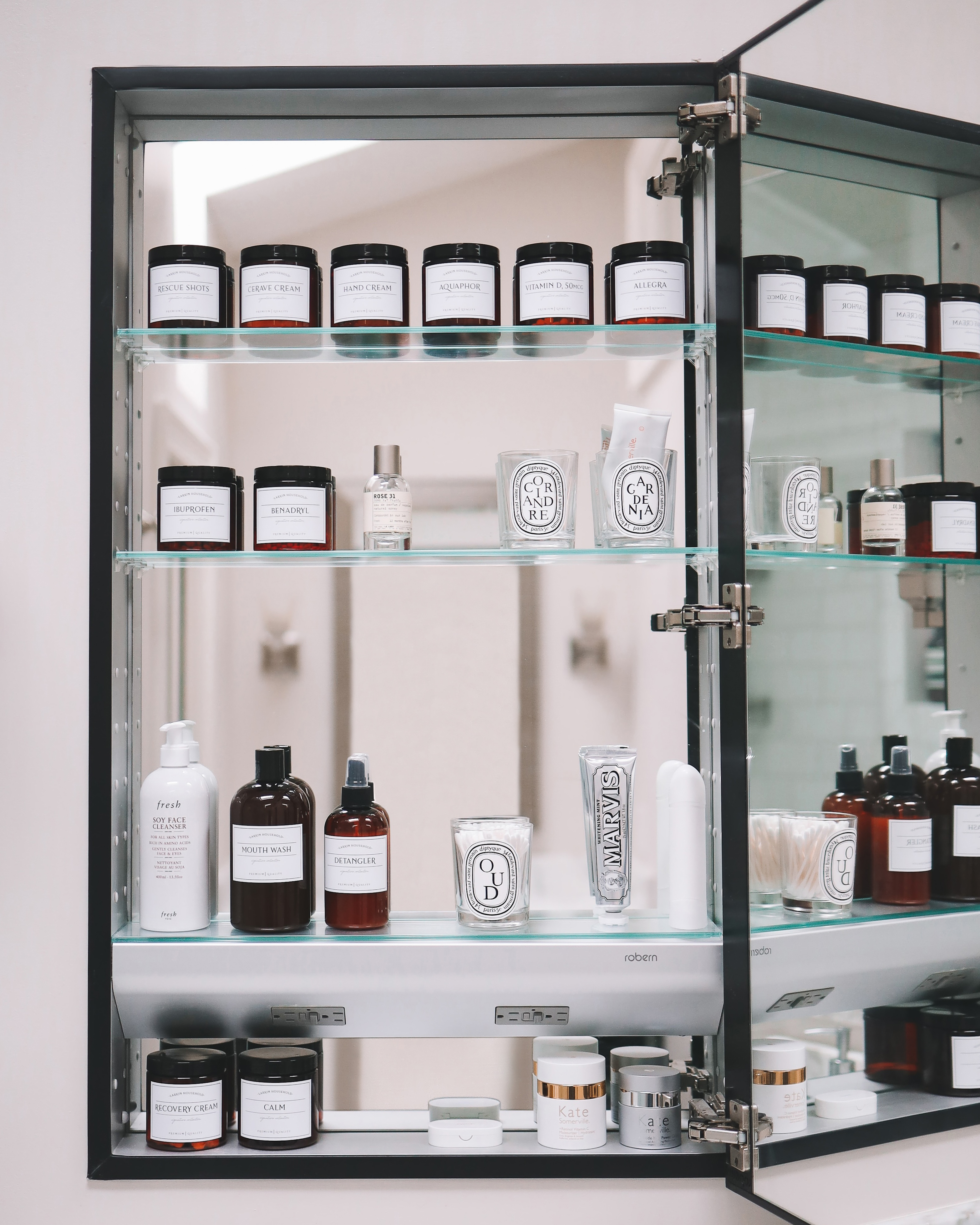 Medicine Cabinet Organization