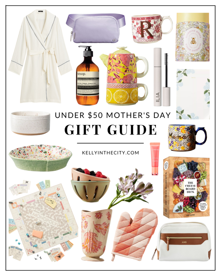 Mother's Day Gifts Under $50 | Kelly in the City | Lifestyle Blog