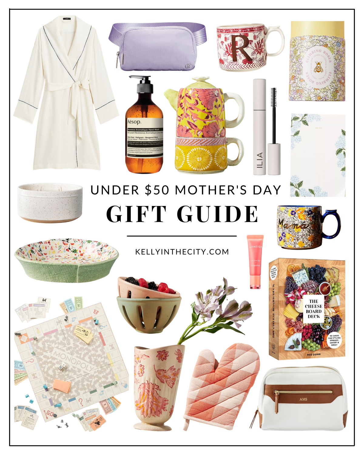 Mother's Day Gifts Under $50 - Kelly in the City