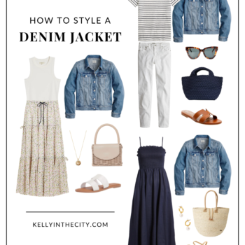 How to Style a Denim Jacket 3 Ways