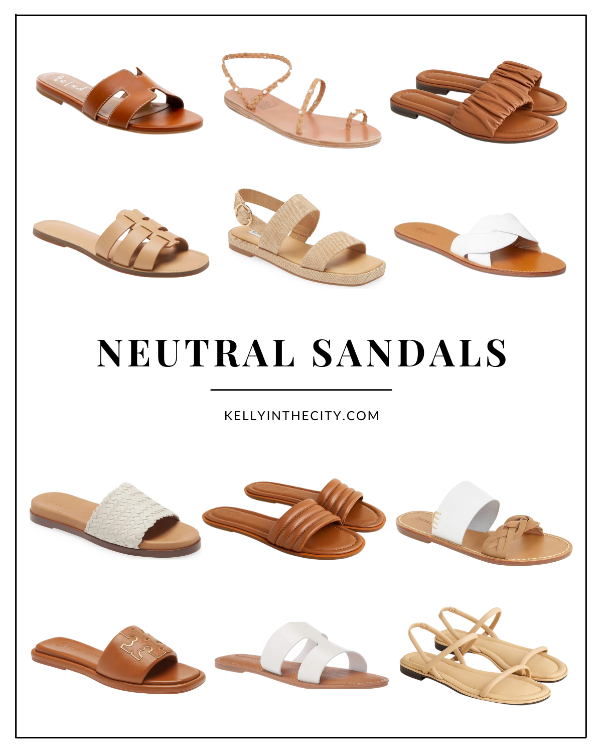 spørge Bunke af Derfra Neutral Sandals - Kelly in the City | Lifestyle & Fashion Blog