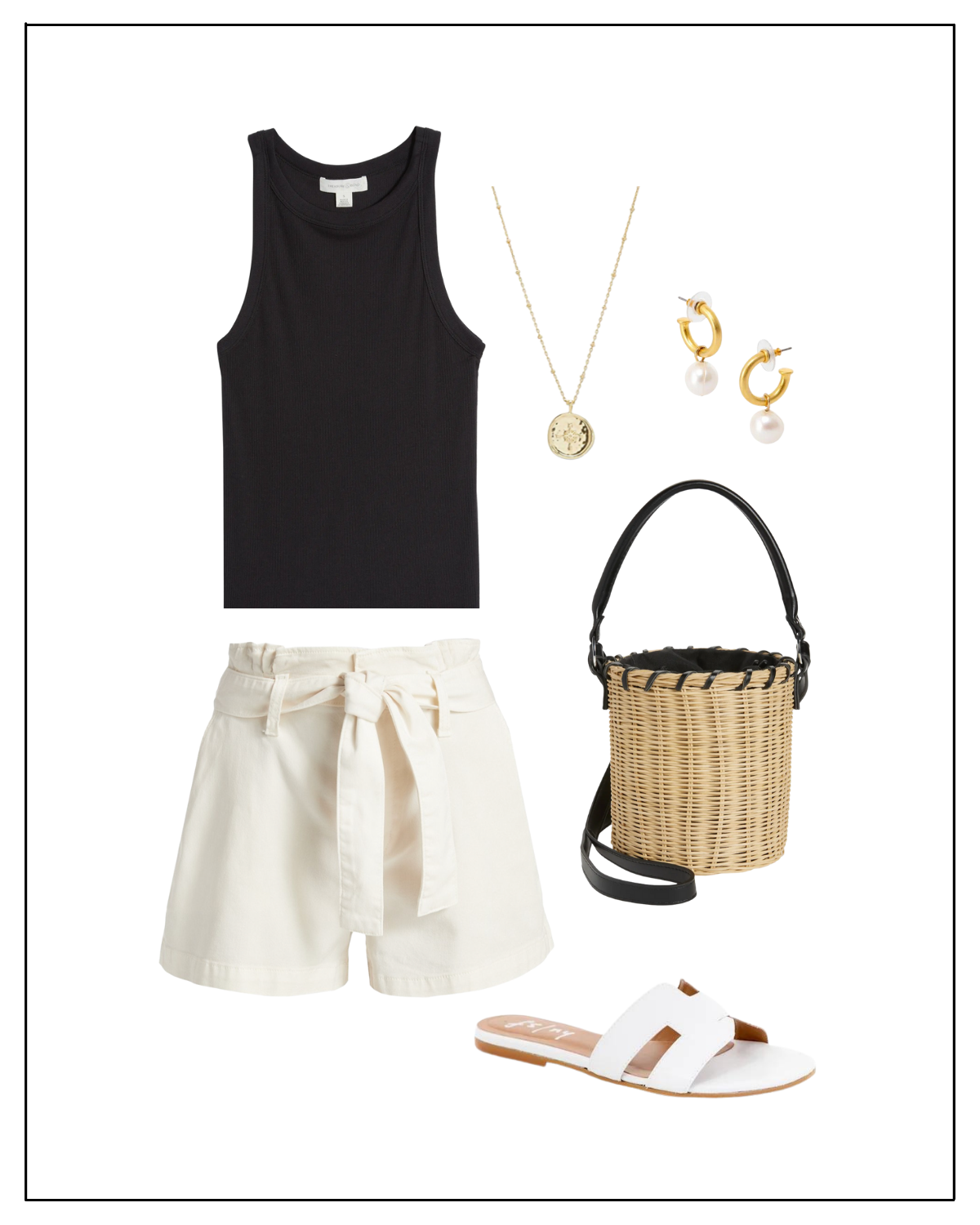 Simple summer outlet outfits