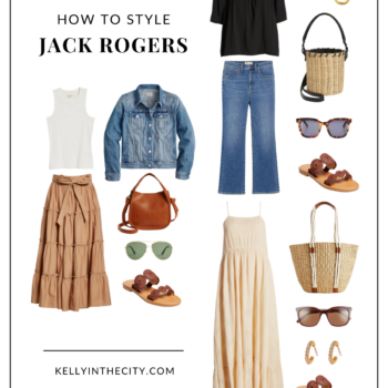 How to Style Jack Rogers Sandals 3 Ways